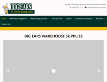 Tablet Screenshot of bigears.net.au
