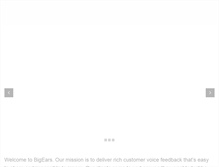 Tablet Screenshot of bigears.com